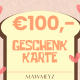 MAWMEYZ-GESCHENKKARTE